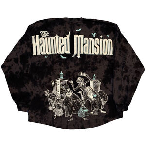 Disney Haunted Mansion Spirit Jersey Tie Dye Glow In Dark Adult Large